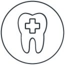 Icon style image for treatment: Teeth straightening