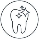Icon style image for treatment: Cosmetic dentistry